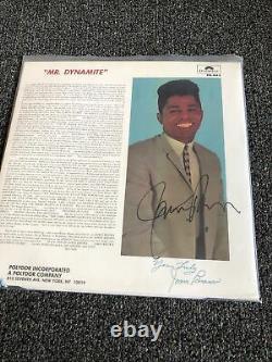 James Brown Signé À La Main Autographié Pure Dynamite King 883 Lp Vinyle Record