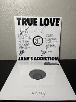 Jane's Addiction Rédemption Imminente Vinyle 12 AUTOGRAPHIE RSD