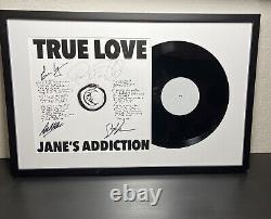 Jane's Addiction Rédemption Imminente Vinyle 12 AUTOGRAPHIE RSD