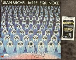 Jean Michel Jarre VINYLE SIGNÉ Equinoxe JSA COA Disque LP Autographié 1978