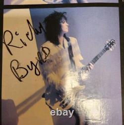 Joan Jett et les Blackhearts Album vinyle autographe de bonne musique (1986)