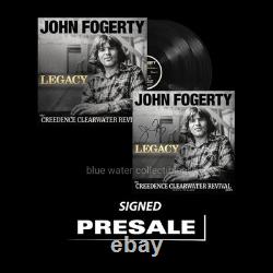 John Fogerty Années Creedence Clearwater Revival Vinyle LP Signé Autographié