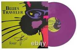 John Popper signé Blues Traveler Four album COA preuve disque vinyle autographié