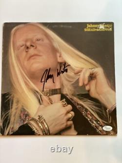 Johnny Winter Disque/album/vinyle signé/autographié Still Alive and Well JSA