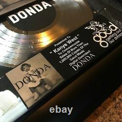 Kanye West (donda) CD Lp Record Vinyle Autographié Signé