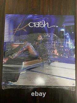 Kehlani Crash ÉDITION LIMITÉE VINYLE LP Noir & Rouge Mixte SIGNÉ AUTOGRAFÉ