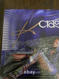 Kehlani Crash ÉDITION LIMITÉE VINYLE LP Noir & Rouge Mixte SIGNÉ AUTOGRAFÉ