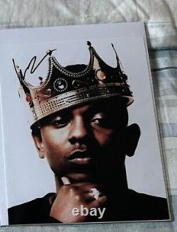 Kendrick Lamar 100% Authentique Vinyle Signé