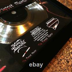 King Diamond (le Maître De Marionnettes) CD Lp Record Vinyl Autographié Signé