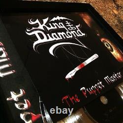 King Diamond (le Maître De Marionnettes) CD Lp Record Vinyl Autographié Signé