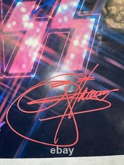Kiss Autographié Kiss Alive Album Lp Vinyle Insert Livret Real Epperson Loa