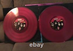 Kiss Killers 2021 2lp Gatefold Pink Vinyl 180g Signé Par Paul Stanley 1155