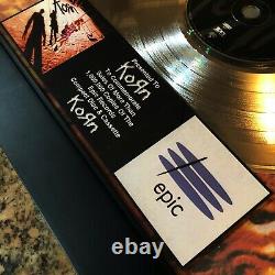 Korn (album Autotitré) CD Lp Record Vinyle Autographié Signé