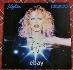 Kylie Disco A Signé Le Vinyle Bleu. Nouveau. Rare. Postage Gratuit U.k.