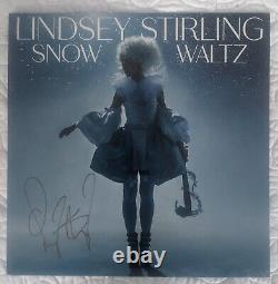 LINDSEY STIRLING autographié vinyle LP 'Snow Waltz' violoniste