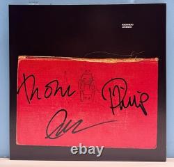 LP VINYLE RADIOHEAD AMNESIAC SIGNÉ ET AUTHENTIFIÉ AVEC CERTIFICAT D’AUTHENTICITÉ – LIVRAISON GRATUITE