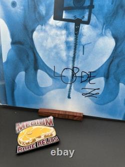 LP Virgin SIGNÉE de Lorde LP Vinyle Noir SIGNÉ DOUBLE AUTOGRAPHIE VARIANTE RARE C