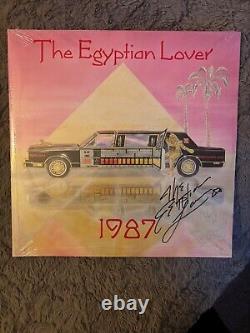 L'Amant Égyptien 1987 Disque Vinyle Autographié Neuf Scellé Rare Coffret 2 LP