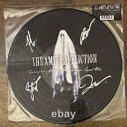 L'Amity Affliction Signé Autographié Tout le Monde T'aime. Disque Vinyle Image