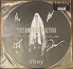 L'Amity Affliction Signé Autographié Tout le Monde T'aime. Disque Vinyle Image