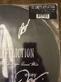 L'Amity Affliction Signé Autographié Tout le Monde T'aime. Disque Vinyle Image