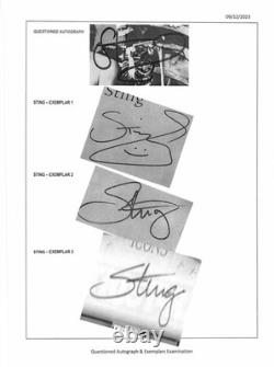 L'album LP Synchronicity de The Police