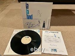La La Land Vinyle Signé par Ryan Gosling, Emma Stone & Damien Chazelle (PSA)