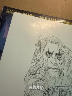 La Vengeance d'Alice Cooper Violet 2LP Vinyle Autographié Signé DOMMAGE Lire