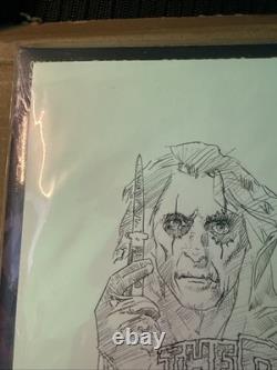 La Vengeance d'Alice Cooper Violet 2LP Vinyle Autographié Signé DOMMAGE Lire