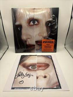 Lady Gaga MAGASIN EXCLUSIF MAYHEM Vinyle Noir 180g Signé Autographié Scellé