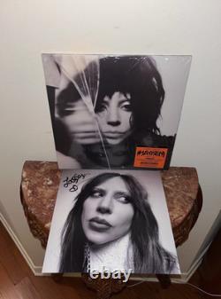 Lady Gaga Mayhem Indie Excl. Vinyle SIGNÉ AUTOGRAPHIÉ Couverture Alternative