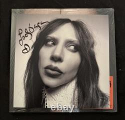 Lady Gaga Mayhem SIGNÉ Vinyle Noir AUTOGRAPHÉ Couverture Alternative & Affiche RARE