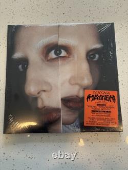 Lady Gaga Mayhem SIGNÉ Vinyle Noir Autographe Couverture Alternative RARE Nouveau Expédition Maintenant