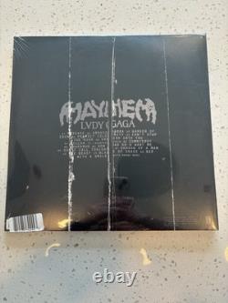 Lady Gaga Mayhem SIGNÉ Vinyle Noir Autographe Couverture Alternative RARE Nouveau Expédition Maintenant