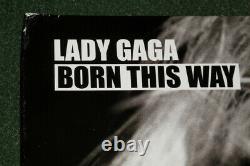 Lady Gaga Signé Autographied Born This Way Vinyl Album Couver Lp Proof Coa