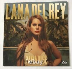 Lana Del Ray A Signé L'album Paradise Lp Jsa Coa #t84170 Autograph Vinyl