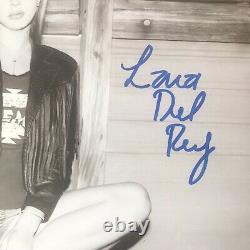 Lana Del Rey Chemins De Fer Au-dessus Du Country Club 12 Vinyle Rouge Et Litho Signé
