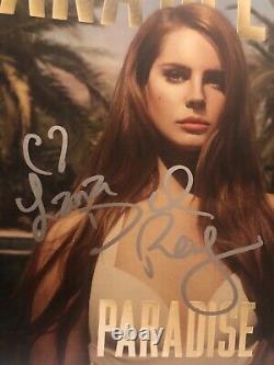 Lana Del Rey Signé Paradise Autographié Vinyl Record Jsa Coa