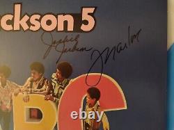 Le Jackson 5 Signé Vinyl Lp Autographié Abc Michael Motown Record Store Day