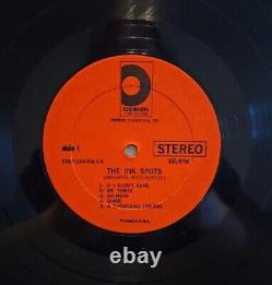 Le disque vinyle LP des Ink Spots signé avec 5 signatures.
