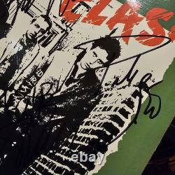 Le disque vinyle autographe de l'album éponyme de The Clash 4 signatures COA VEUILLEZ LIRE