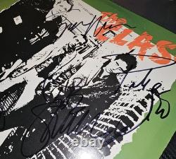 Le disque vinyle autographe de l'album éponyme de The Clash 4 signatures COA VEUILLEZ LIRE