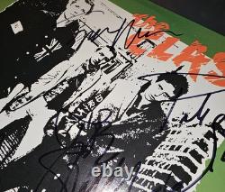 Le disque vinyle autographe de l'album éponyme de The Clash 4 signatures COA VEUILLEZ LIRE
