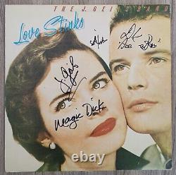 Le disque vinyle signé 'Love Stinks' de The J. Geils Band (4 autographes) RAD