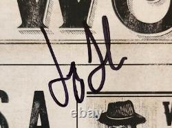 Le vinyle autographié 'Old News' de The Steel Woods en parfait état, signé par Jason Cope.