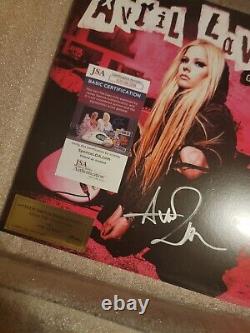 Les plus grands succès d'Avril Lavigne signés et numérotés 551/2000 LP vinyle de collection JSA NEUF