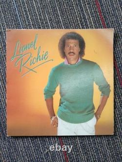 Lionel Richie disque vinyle rare signé et autographié album 1982