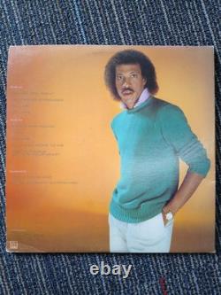 Lionel Richie disque vinyle rare signé et autographié album 1982