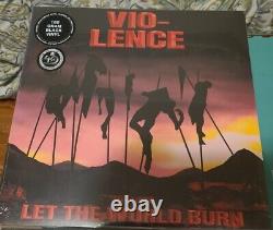 Lot de 6 vinyles Vio-Lence RARES : Eternal Nightmare, Démos signées 7, Vomit Bag 10.