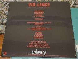 Lot de 6 vinyles Vio-Lence RARES : Eternal Nightmare, Démos signées 7, Vomit Bag 10.